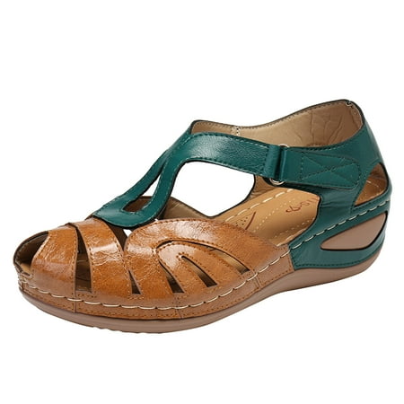 WANYNG slippers for women Women s Fashion Casual Round Toe Hollow Out Wedges Sandals Shoes women shoes Green 38
WANYNG slippers for women Women s Fashion Casual Round Toe Hollow Out Wedges Sandals Shoes women shoes Green 38