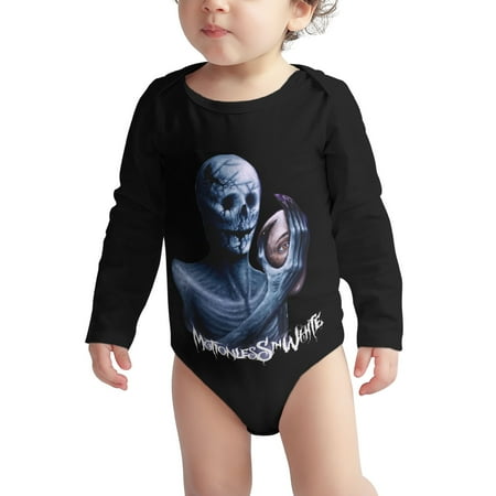 Motionless Baby onesie In White Baby Boy Girl Long Sleeve Bodysuit Snap Closure Black 18 Months
Motionless Baby onesie In White Baby Boy Girl Long Sleeve Bodysuit Snap Closure Black 18 Months