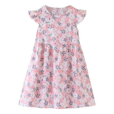 Infant Baby Girls Dresses Solid Color Ruffled Sleeve O-Neck Casual Summer Thin Style Casual Loose Princess Wedding Stylish Holiday Dress
Infant Baby Girls Dresses Solid Color Ruffled Sleeve O-Neck Casual Summer Thin Style Casual Loose Princess Wedding Stylish Holiday Dress