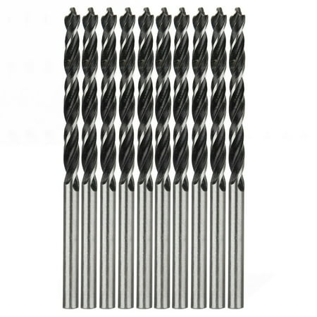 BAMILL 10pcs Woodworking Spiral Drill Bit 5mm Diameter Wood Drills With Center Point
BAMILL 10pcs Woodworking Spiral Drill Bit 5mm Diameter Wood Drills With Center Point
