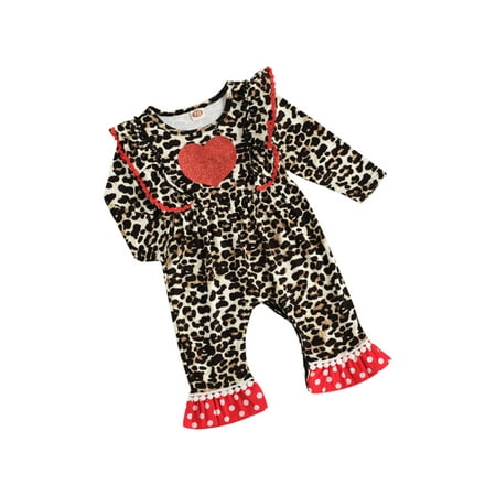 Bebiullo 0-24M Newborn Baby Girls Long Sleeve Jumpsuit Leopard Printed Pattern Round Collar One-piece
Bebiullo 0-24M Newborn Baby Girls Long Sleeve Jumpsuit Leopard Printed Pattern Round Collar One-piece