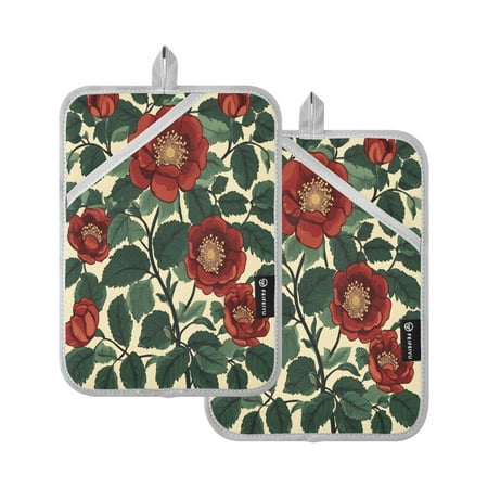Peach Blossom Square Insulation Pads 2 Piece Heat Resistant 338 Degrees F Oven Mitts for Kitchen Table BBQ Microwave and Other Cooking Occasions
Peach Blossom Square Insulation Pads 2 Piece Heat Resistant 338 Degrees F Oven Mitts for Kitchen Table BBQ Microwave and Other Cooking Occasions