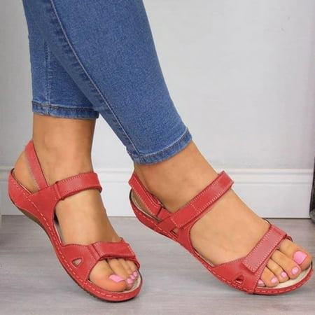 HOMBOM Female Women s Summer Solid Color Hollow Out Wedge Comfortable Soft Women s Sandals
HOMBOM Female Women s Summer Solid Color Hollow Out Wedge Comfortable Soft Women s Sandals