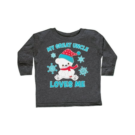 Inktastic Polar Bear My Great Uncle Loves Me in Santa Hat Gift Toddler Boy or Toddler Girl Long Sleeve T-Shirt
Inktastic Polar Bear My Great Uncle Loves Me in Santa Hat Gift Toddler Boy or Toddler Girl Long Sleeve T-Shirt