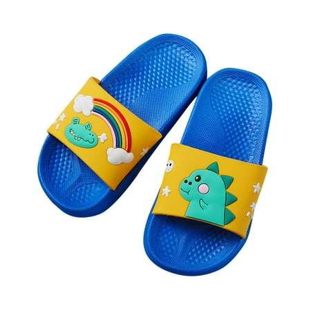Juebong Toddler Dinosaur Slide Sandals Anti-Slip Beach Water Shoes Pool Home Slippers Blue Size 3 M
Juebong Toddler Dinosaur Slide Sandals Anti-Slip Beach Water Shoes Pool Home Slippers Blue Size 3 M