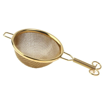 Teaware Stainless Steel Filter Mesh Teapot Infuser Tea Tools Tea Strainer Tea Filter GOLD L
Teaware Stainless Steel Filter Mesh Teapot Infuser Tea Tools Tea Strainer Tea Filter GOLD L