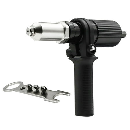 

Aibecy Rivet Adatper Riveter Drill Converter Attachment Electric Power Drill Riveting Hand Tool Kit for Riveting Insert 332 18 532 316 Rivets Nut