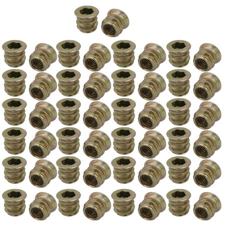 Unique Bargains 50pcs M6x10mm Zinc Plated Hex Socket Drive Countersunk Head Insert Nut
Unique Bargains 50pcs M6x10mm Zinc Plated Hex Socket Drive Countersunk Head Insert Nut