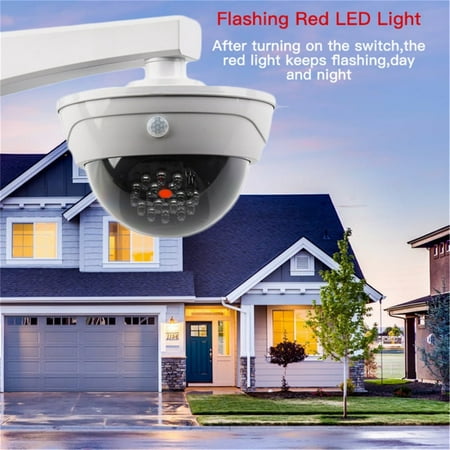 Mrigtriles Solar Powered Security Camera Flashing With LED Motion Sensor Detection Light For Indoor Outdoor Home Office Garage
Mrigtriles Solar Powered Security Camera Flashing With LED Motion Sensor Detection Light For Indoor Outdoor Home Office Garage