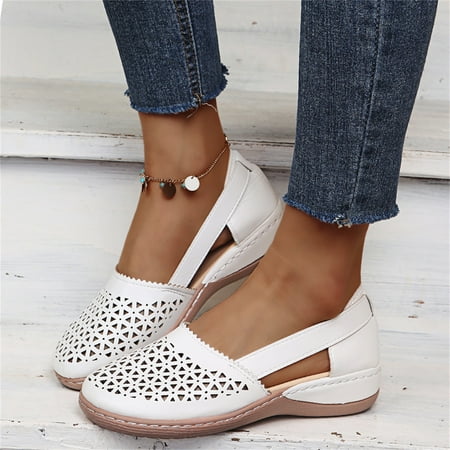 Women s Flat Shoes Slip on Round Toe Breathable Wide Width Comfy Loafer Walking Shoes shikongkuajing
Women s Flat Shoes Slip on Round Toe Breathable Wide Width Comfy Loafer Walking Shoes shikongkuajing