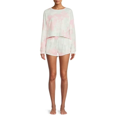 Grayson Social Women s and Women s Plus Long Sleeve Pullover and Shorts Sleep Set 2-Piece
Grayson Social Women s and Women s Plus Long Sleeve Pullover and Shorts Sleep Set 2-Piece
