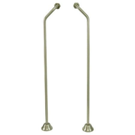 Kingston Brass CC478 Double Offset Bath Supply Brushed Nickel