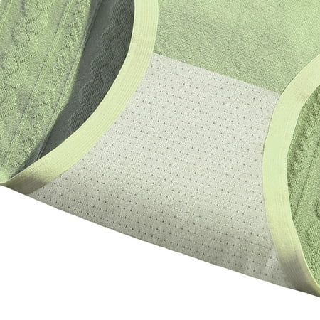 Cathalem plus Size Cotton Underwear for Women Womens High Waist Seamless Tummy Pure Cotton Brief Panties Hi Cut Panties for Women Underpants Green Large
Cathalem plus Size Cotton Underwear for Women Womens High Waist Seamless Tummy Pure Cotton Brief Panties Hi Cut Panties for Women Underpants Green Large
