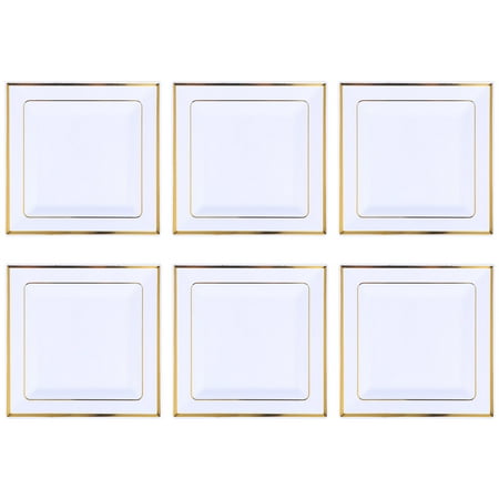 6 Pcs Practical Western Cuisine Dinner Plate Food Serving Plate Plastic Tray
6 Pcs Practical Western Cuisine Dinner Plate Food Serving Plate Plastic Tray