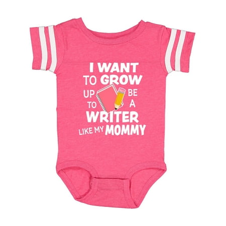 Inktastic I Want To Grow Up To Be A Writer Like My Mommy Gift Baby Boy or Baby Girl Bodysuit
Inktastic I Want To Grow Up To Be A Writer Like My Mommy Gift Baby Boy or Baby Girl Bodysuit