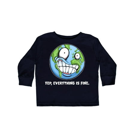 Inktastic Yep Everything Is Fine with Distressed Planet Earth Gift Toddler Boy or Toddler Girl Long Sleeve T-Shirt
Inktastic Yep Everything Is Fine with Distressed Planet Earth Gift Toddler Boy or Toddler Girl Long Sleeve T-Shirt