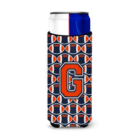 Carolines Treasures CJ1066-GMUK Letter G Football Orange Blue and white Ultra Beverage Insulators for slim cans Slim
Carolines Treasures CJ1066-GMUK Letter G Football Orange Blue and white Ultra Beverage Insulators for slim cans Slim