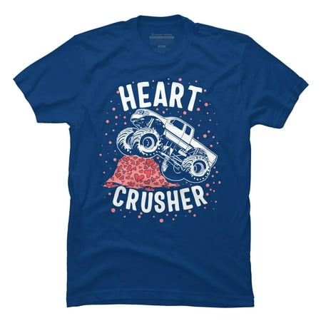 Heart Crusher Valentines Day Truck Lover Cute Boyfriend Driver Mens Royal Blue Graphic Tee - Design By Humans M
Heart Crusher Valentines Day Truck Lover Cute Boyfriend Driver Mens Royal Blue Graphic Tee - Design By Humans M