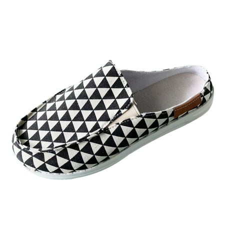 casual shoes for Women Women Canvas Slip On Shoes Outdoor Half Support Casual Shoes Comfortable Light Weight Sneakers Canvas Dress Sandals for Women Black
casual shoes for Women Women Canvas Slip On Shoes Outdoor Half Support Casual Shoes Comfortable Light Weight Sneakers Canvas Dress Sandals for Women Black