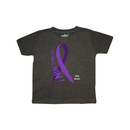 Inktastic We Will Win Epilepsy Awareness with Purple Ribbon Gift Toddler Boy or Toddler Girl T-Shirt
Inktastic We Will Win Epilepsy Awareness with Purple Ribbon Gift Toddler Boy or Toddler Girl T-Shirt