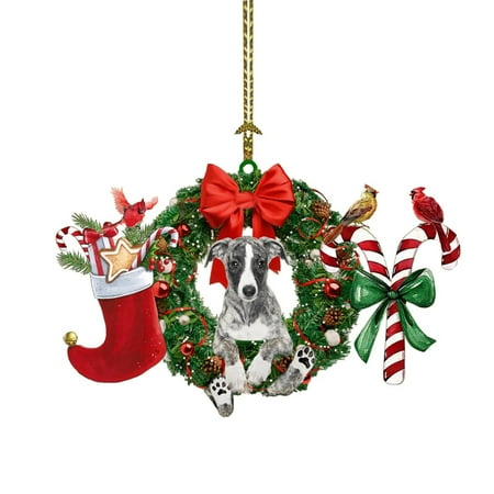 Cute Dog Statue Ornament Pendant Christmas Wreath Pendant Christmas Decoration Pendant Hot Sale Clearance
Cute Dog Statue Ornament Pendant Christmas Wreath Pendant Christmas Decoration Pendant Hot Sale Clearance