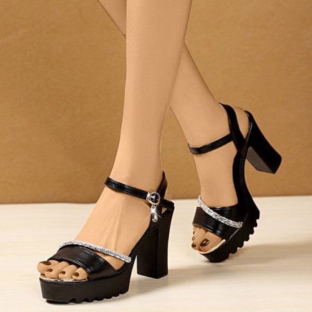 Hvyesh Platform Sandals for Women Casual Summer Summer Casual Round-toe Sandals High-heeled Platform Metal Buckle Fashion Sandals Size 6.5
Hvyesh Platform Sandals for Women Casual Summer Summer Casual Round-toe Sandals High-heeled Platform Metal Buckle Fashion Sandals Size 6.5