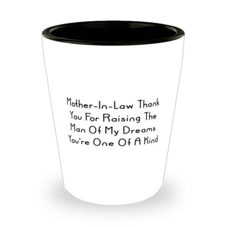 Sarcastic Mother-in-law Shot Glass Mother-In-Law Thank You For Raising The Man Of My Dreams Present For Mom Unique From Daughter
Sarcastic Mother-in-law Shot Glass Mother-In-Law Thank You For Raising The Man Of My Dreams Present For Mom Unique From Daughter