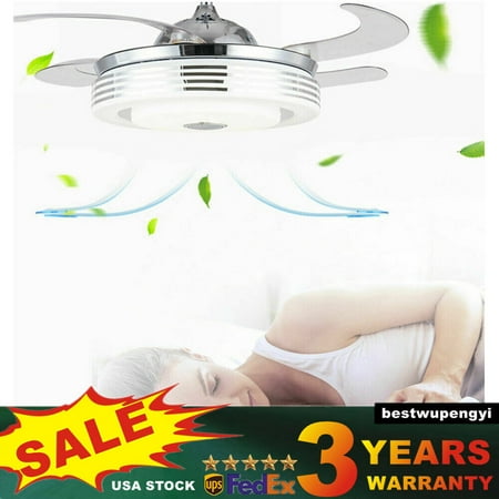 42 Inch Ceiling Fan Light Cealable Ceiling Fan Lamp 7 Color Changes Music Bluetooth 3 Speed Remote Control Silent ABS Retractable Fan Blades Timing Device Remote Control for Living&Dining Room
42 Inch Ceiling Fan Light Cealable Ceiling Fan Lamp 7 Color Changes Music Bluetooth 3 Speed Remote Control Silent ABS Retractable Fan Blades Timing Device Remote Control for Living&Dining Room