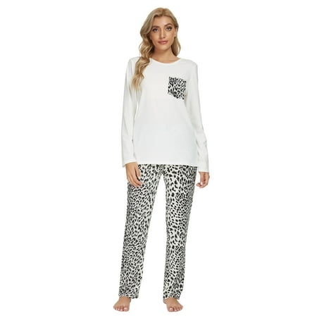 MintLimit Women s Pajamas Set Leopard Long Sleeve Shirt and Pants Sleepwear Lounge Set
MintLimit Women s Pajamas Set Leopard Long Sleeve Shirt and Pants Sleepwear Lounge Set