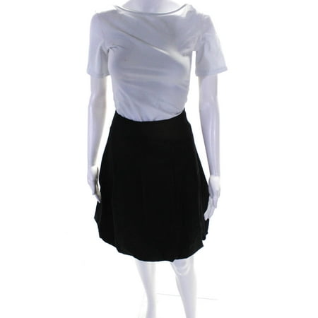 Pre-owned|Joseph Ribkoff Womens Short Bubble Skirt Black Size 10