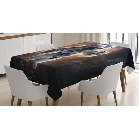 Ambesonne Galaxy Tablecloth Rectangular Table Cover Astronaut in Outer Space 60 x84 Grey Orange
Ambesonne Galaxy Tablecloth Rectangular Table Cover Astronaut in Outer Space 60 x84 Grey Orange