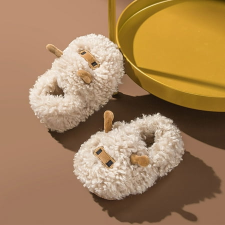 Dyfzdhu Fashion Autumn And Winter Boys And Girls Slippers Flat Soft Light And Comfortable Warm Cute Cartoon Puppy Robot Shape
Dyfzdhu Fashion Autumn And Winter Boys And Girls Slippers Flat Soft Light And Comfortable Warm Cute Cartoon Puppy Robot Shape