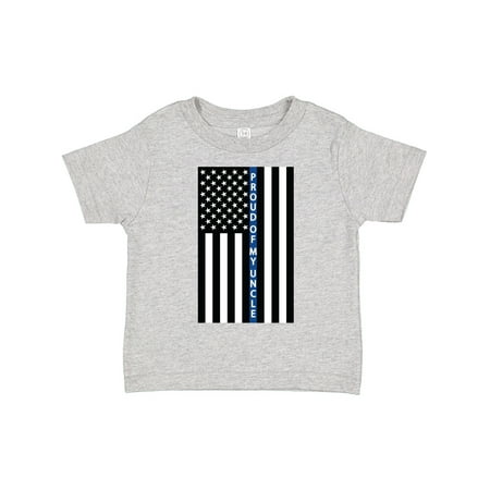 Inktastic Uncle Police Officer Sheriff Gift Toddler Boy or Toddler Girl T-Shirt