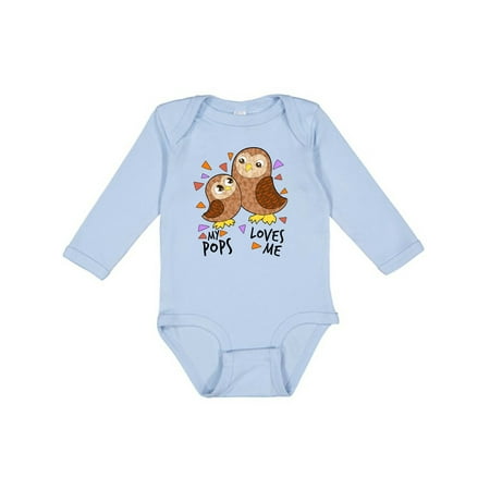 Inktastic My Pops Loves Me- Cute Owl Family Gift Baby Boy or Baby Girl Long Sleeve Bodysuit
Inktastic My Pops Loves Me- Cute Owl Family Gift Baby Boy or Baby Girl Long Sleeve Bodysuit