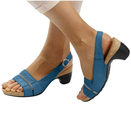 Women s Summer Sandals Medium Heel Fish Mouth Sandals Casual Open Toe Sandals Party Shoes Wedge Beach Sandals
Women s Summer Sandals Medium Heel Fish Mouth Sandals Casual Open Toe Sandals Party Shoes Wedge Beach Sandals