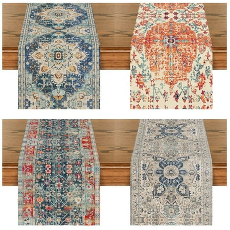 Yoyauz Table Runner 13 x72 Inch Persian Ethnic Style Table Runner Restaurant Fabric Decoration Linen Tablecloth Table Mat Bohemian Style
Yoyauz Table Runner 13 x72 Inch Persian Ethnic Style Table Runner Restaurant Fabric Decoration Linen Tablecloth Table Mat Bohemian Style