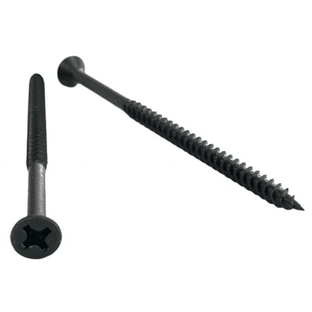 Cabentry Brand | Wood Screws | Flat Head | Phillips Drive | #12 | 2 1/2 Inch | Twinfast Thread | Twinfast | Black Phospate Finish | 2000 Piece Box
Cabentry Brand | Wood Screws | Flat Head | Phillips Drive | #12 | 2 1/2 Inch | Twinfast Thread | Twinfast | Black Phospate Finish | 2000 Piece Box