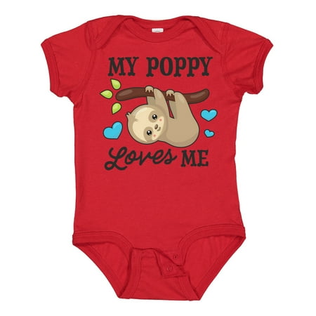 Inktastic My Poppy Loves Me with Sloth and Hearts Gift Baby Boy or Baby Girl Bodysuit
Inktastic My Poppy Loves Me with Sloth and Hearts Gift Baby Boy or Baby Girl Bodysuit