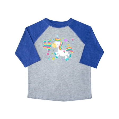 Inktastic Fourth Birthday Rainbow Unicorn Plush and Stars Gift Toddler Boy or Toddler Girl T-Shirt
Inktastic Fourth Birthday Rainbow Unicorn Plush and Stars Gift Toddler Boy or Toddler Girl T-Shirt