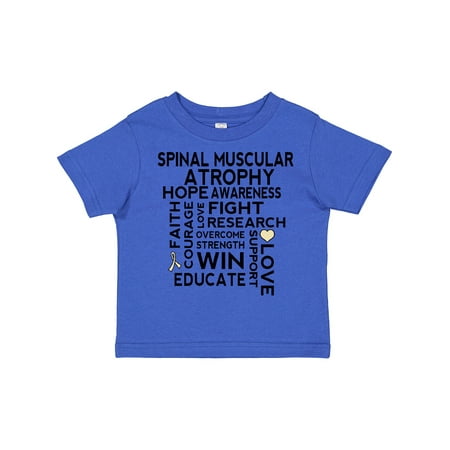Inktastic Spinal Muscular Atrophy Awareness Gift Toddler Boy or Toddler Girl T-Shirt
Inktastic Spinal Muscular Atrophy Awareness Gift Toddler Boy or Toddler Girl T-Shirt