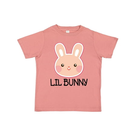 Inktastic Easter Lil Bunny Girls Rabbit Gift Toddler Toddler Girl T-Shirt
