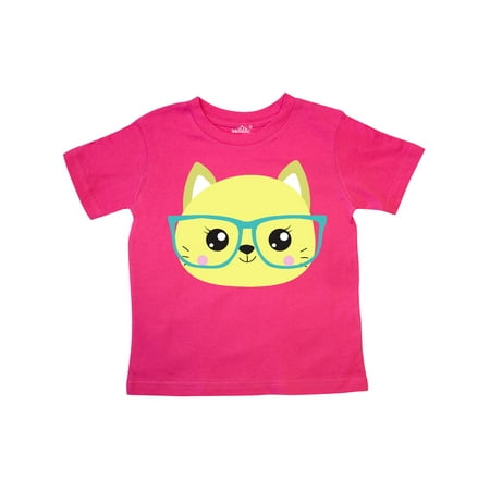 Inktastic Hipster Cat Cat With Glasses Yellow Cat Gift Toddler Boy or Toddler Girl T-Shirt
Inktastic Hipster Cat Cat With Glasses Yellow Cat Gift Toddler Boy or Toddler Girl T-Shirt