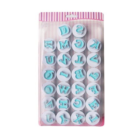 Farfi 10/26Pcs Cake Mold Letters Shape Eco-friendly DIY Number Shape Baking Mould for Biscuit (Capital Letter#)
Farfi 10/26Pcs Cake Mold Letters Shape Eco-friendly DIY Number Shape Baking Mould for Biscuit (Capital Letter#)