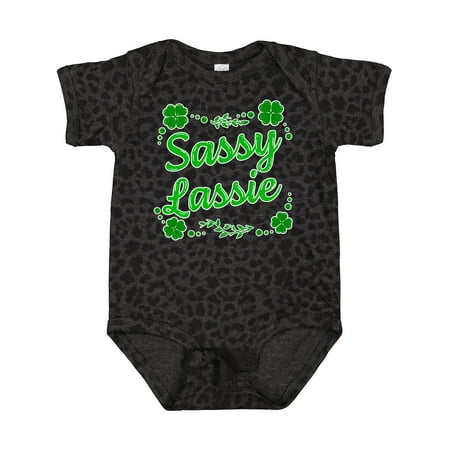 Inktastic Sassy Lassy with Green 4 Leaf Clovers Gift Baby Boy or Baby Girl Bodysuit
Inktastic Sassy Lassy with Green 4 Leaf Clovers Gift Baby Boy or Baby Girl Bodysuit