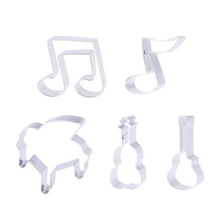 5 Pcs Stainless Steel Cookie Cutters Creative Musical Instrument Note Cutting Molds DIY Chocolate Moulds Baking Mould
5 Pcs Stainless Steel Cookie Cutters Creative Musical Instrument Note Cutting Molds DIY Chocolate Moulds Baking Mould