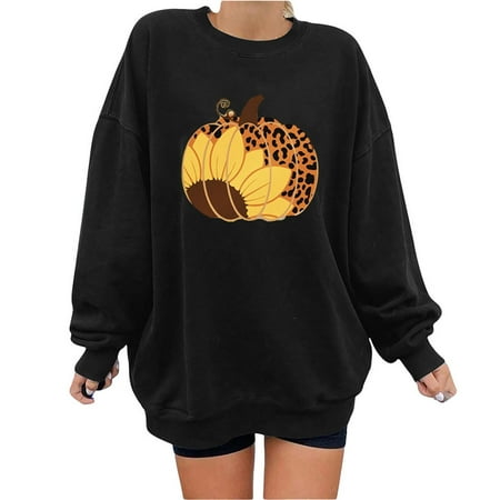 jsaierl Sweatshirt for Women Loose Fit Long Sleeve Pullover Pumpkin Halloween Sweatshirt Crewneck Plus Size Tops for Women Cute Print Pullover for Teen Girls
jsaierl Sweatshirt for Women Loose Fit Long Sleeve Pullover Pumpkin Halloween Sweatshirt Crewneck Plus Size Tops for Women Cute Print Pullover for Teen Girls