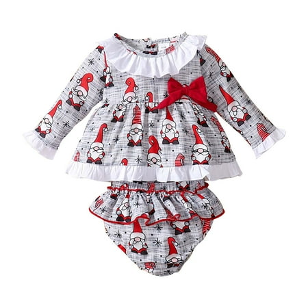 Ozmmyan Christmas Toddler Clothes Autumn Winter Baby Girls Christmas Santa Claus Long Sleeve Top Printed Shorts Set on Clearance
Ozmmyan Christmas Toddler Clothes Autumn Winter Baby Girls Christmas Santa Claus Long Sleeve Top Printed Shorts Set on Clearance