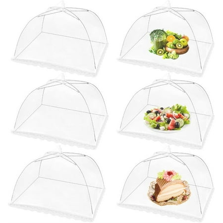 Large Up Mesh Food Cover Tent for Outside Picnics Camping BBQ Umbrella Screen Tents Reusable and Collapsible Keeping Flies Off Dishes Fruits Vegetables
Large Up Mesh Food Cover Tent for Outside Picnics Camping BBQ Umbrella Screen Tents Reusable and Collapsible Keeping Flies Off Dishes Fruits Vegetables