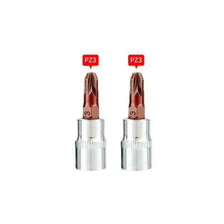 2Pcs Socket Drive Wrench Ph1 Ph2 Ph3 Pz1 Pz2 Pz3 Cross Screwdriver Bits 1/4Inch
2Pcs Socket Drive Wrench Ph1 Ph2 Ph3 Pz1 Pz2 Pz3 Cross Screwdriver Bits 1/4Inch