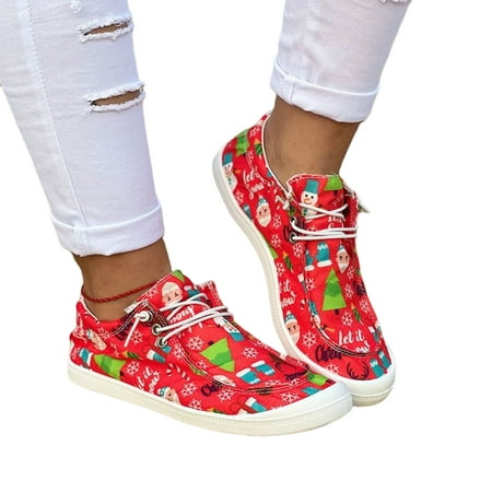 Liveday Low Top Christmas Canvas Sneaker Non-slipped and Wear Resistant Suitable for Indoor Outdoor
Liveday Low Top Christmas Canvas Sneaker Non-slipped and Wear Resistant Suitable for Indoor Outdoor